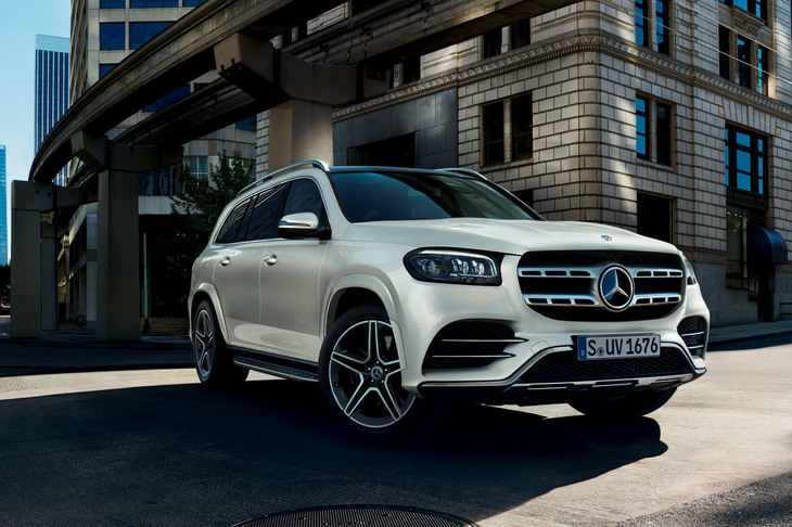 メルセデス・ベンツの最高級SUV「GLS」。フラッグシップSUVに位置づけられている。