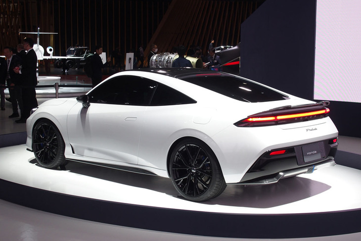 2023年のジャパンモビリティショーに出展された「ホンダ・プレリュード コンセプト」。当時の世間の反応はかなり薄く、正直なところ、発売時にこんなに話題になるとは思わなかった。