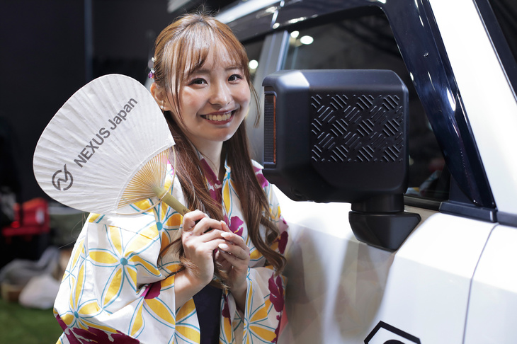 NEXUS Japanブースの日向のんさん