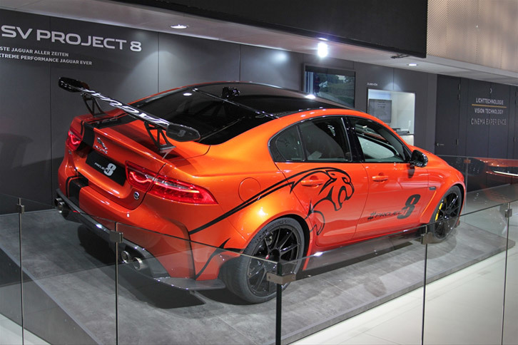 ジャガーXE SVプロジェクト8（エクステリア）