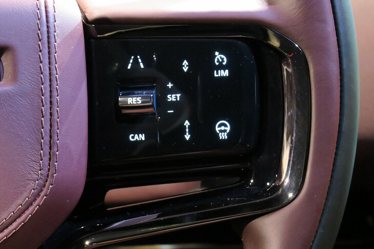 ランドローバー・レンジローバー スポーツ（ステアリングスイッチ）