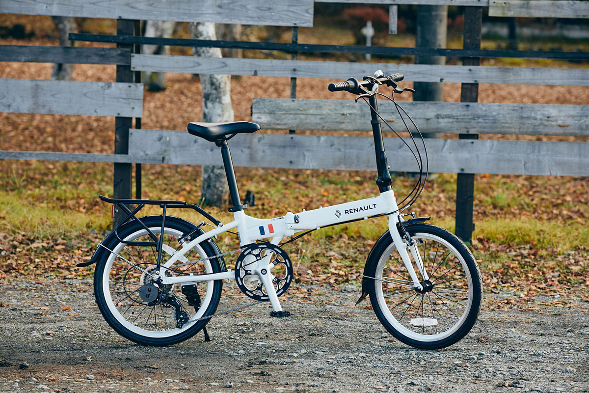 非売品✨折りたたみ自転車ルノーカングーシトロエンプジョー好きにほし ルノー・カングー」の限定車「リミテ」発売 折り畳み自転車等が付属し