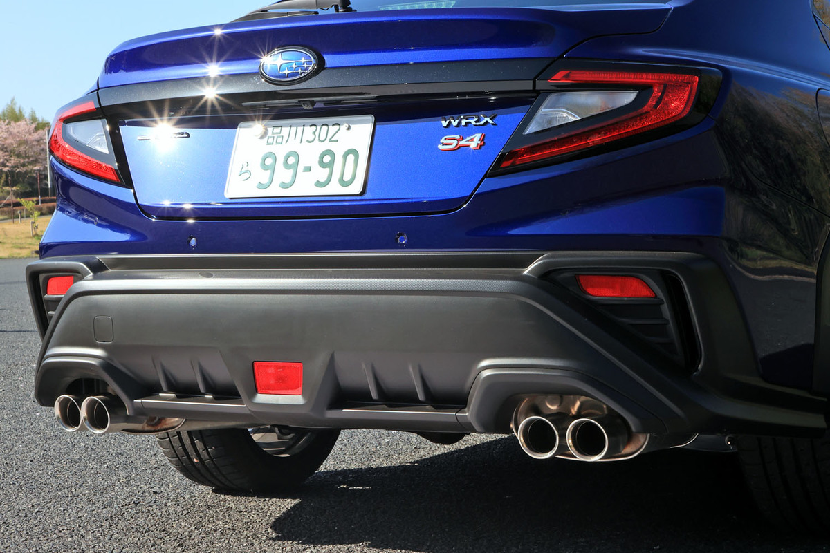 スバル WRX S4 VBH STI SPORT 純正マフラー 新古車外し（元STI広報マン 