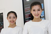 上海ショー2015の会場から（コンパニオン）