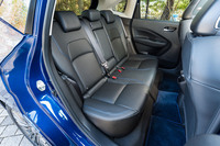 広々とした後席は「ノート」シリーズに共通するセリングポイントだ。