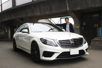 きぬた院長の愛車「メルセデス・ベンツS63 AMG」。