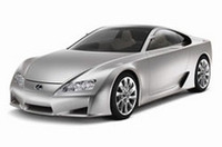 【東京モーターショー2005プレビュー】V型10気筒を積む2シータースポーツコンセプト「LF-A」