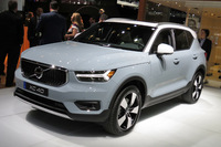 「ロサンゼルスショー2017」の会場から（ボルボ）