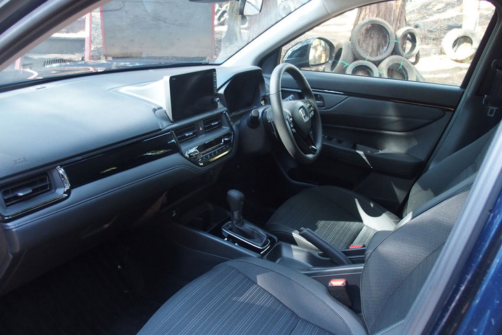 ホンダWR-V Z＋ブラックスタイル（インテリア）