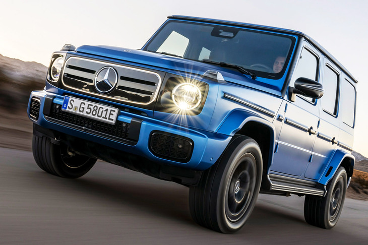 お値段2625万円の、電気で走るゲレンデヴァーゲンこと「メルセデス・ベンツG580 with EQテクノロジー」。今回は、世界一イキれるSUVを探そうというIQ低めのテーマを、大真面目に議論してみた。