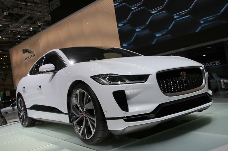 ジャガーの量産型EV「Iペース」。