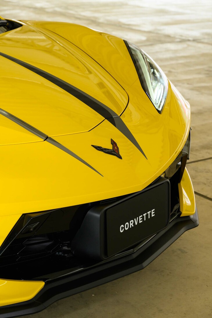 シボレー・コルベット イエロージャケットエディション（写真：ゼネラルモーターズ・ジャパン）