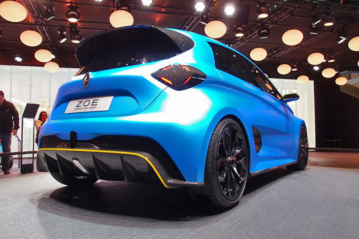 ルノー・ゾエE-SPORTコンセプト