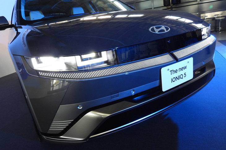 ヒョンデ・アイオニック5（フロントマスク）