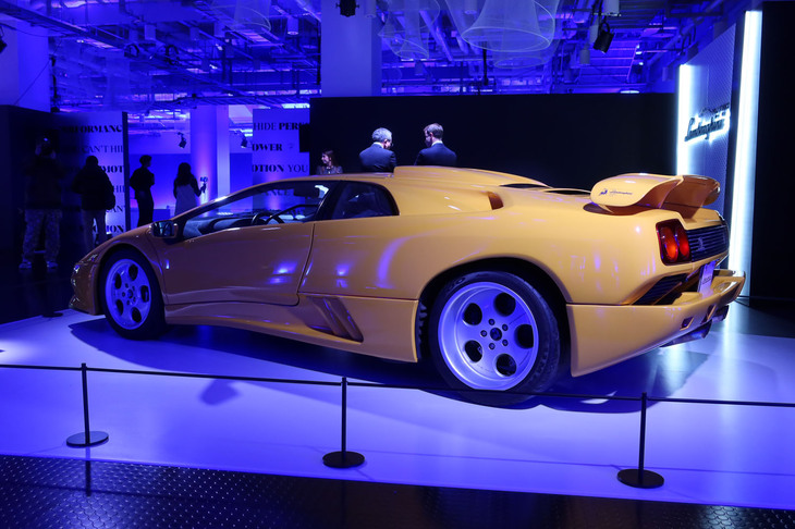 ランボルギーニ・ディアブロ（テメラリオ発表会場に展示された車両）