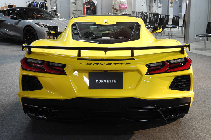 シボレー・コルベット イエロージャケットエディション（リア）