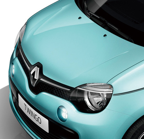 ルノー・トゥインゴ サンクS（エクステリア。ボディーカラーは「ブルー ドラジェM」）