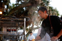 ASIA's 50 BEST RESTAURANT 2017で14位にランクインした、東京・神宮前「Florilege（フロリレージュ）」の川手寛康シェフが料理を担当した。