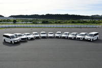 2017年9月から2018年春にかけて発売が予定されている、「GR」シリーズの初期ラインナップ。コンパクトハッチバックからミニバン、セダン、スポーツカーまで、幅広い車種が用意される。