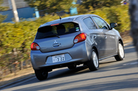 三菱ミラージュ1.2G（FF/CVT）【試乗記】の画像