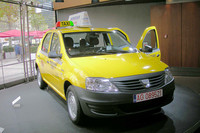 世界のロガン展におけるルーマニアのタクシー。