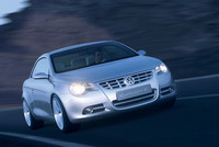 ジュネーブショーでフォルクスワーゲンが出品した「コンセプトC」