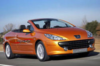 「プジョー307CCハイブリッドHDiディーゼル」