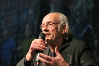 「最も気に入っている作品は『バック・トゥ・ザ・フューチャー3』」と話す、“ドク”役を務めたクリストファー・ロイド氏。