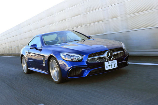 メルセデス・ベンツSL400（FR/9AT）【試乗記】 贅沢な技術 - webCG
