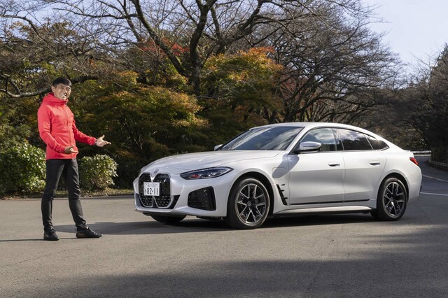 BMW i4 eDrive40 Mスポーツ（後編） - webCG