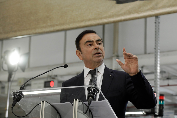 日産自動車の取締役会長カルロス・ゴーン。