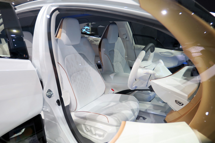 「トヨタLQ」のシート。