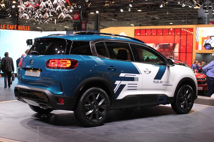 シトロエンC5エアクロス ハイブリッドコンセプト