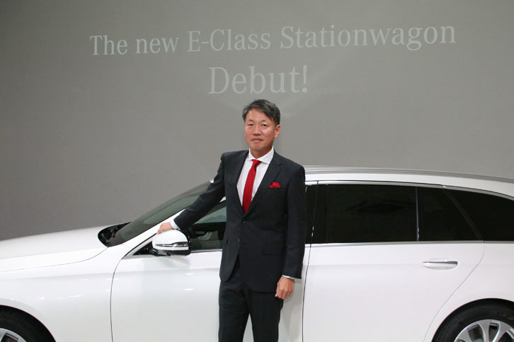メルセデス・ベンツ日本の上野金太郎 代表取締役社長兼CEO。