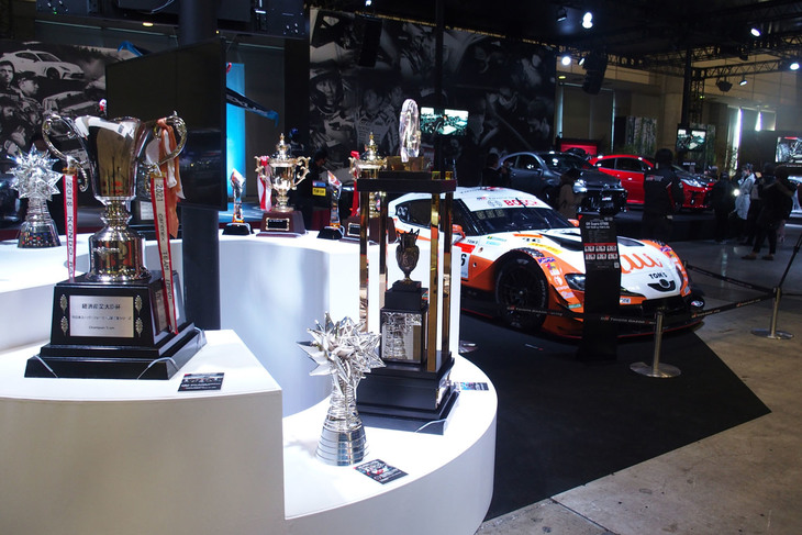 TOYOTA GAZOO Racingブースの様子。