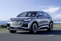 2021年に生産開始　アウディの電動クーペSUV「Q4スポーツバックe-tronコンセプト」登場の画像