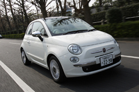 フィアット500 1.2 8V ラウンジSS（FF/5AT）【試乗速報】の画像