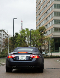 ジャガーXKRコンバーチブル(FR/6AT)【ブリーフテスト】の画像