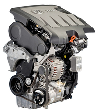 「EA189」型ディーゼルエンジン。