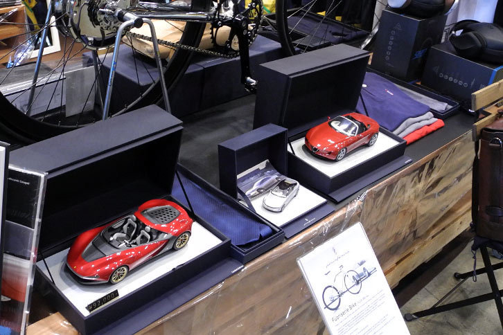 Motorimodaのブースの様子。