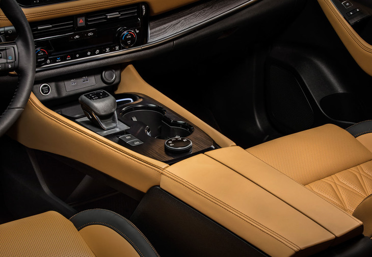 日産ローグ（センターコンソール）