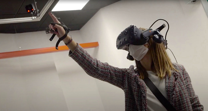 左上に見えるのが赤外線カメラ。このシミュレーターは、より正確かつ迅速な自動車開発のクリニックを実現することだろう。（写真＝Italdesign）