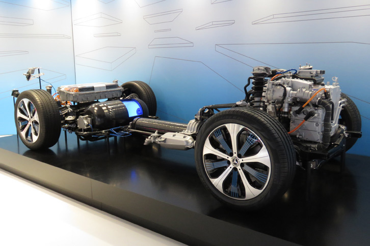 メルセデス・ベンツGLC F-CELL（フレームモデル）