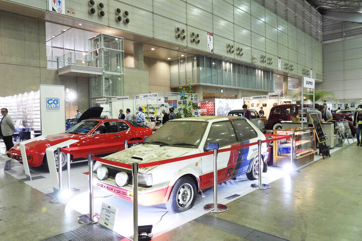 「オートモビル カウンシル2024」より、DUPROの展示ブースの様子。