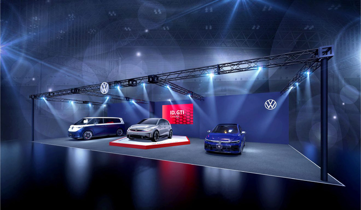 「東京オートサロン2026」におけるフォルクスワーゲンのブースイメージ。