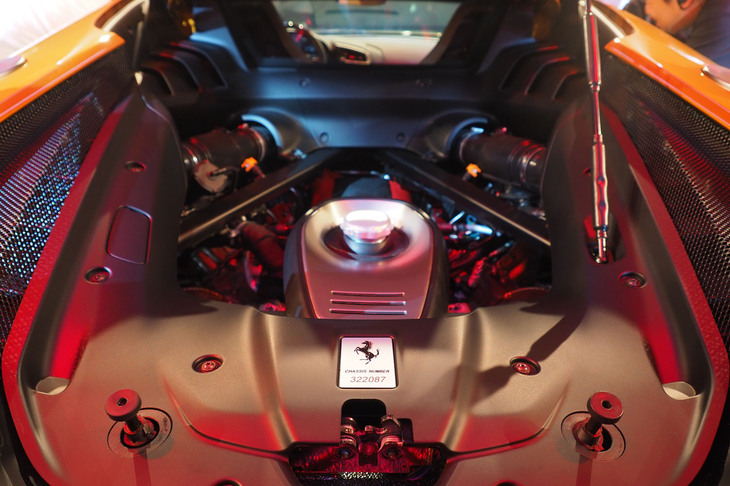 フェラーリ849テスタロッサ（エンジン）