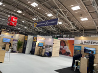 メッセの会場にはスタートアップ企業も数多く出展。