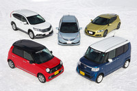 ホンダ鷹栖テストコース雪上試乗会