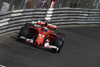 最後にポールポジションを取った2008年フランスGPから9年、129戦ぶりに予選P1を獲得したライコネン（写真）。2005年に勝利した経験のあるモナコでスタートから力走を披露したが、チームメイトのベッテルにオーバーカットを許し2位でゴール。レース後に見せた表情はクールというよりも、チームの取った作戦には納得しかねる、というものだった。（Photo=Ferrari）