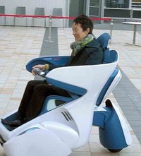 次は「走行モード」。この頃には笑顔も見せる余裕も。